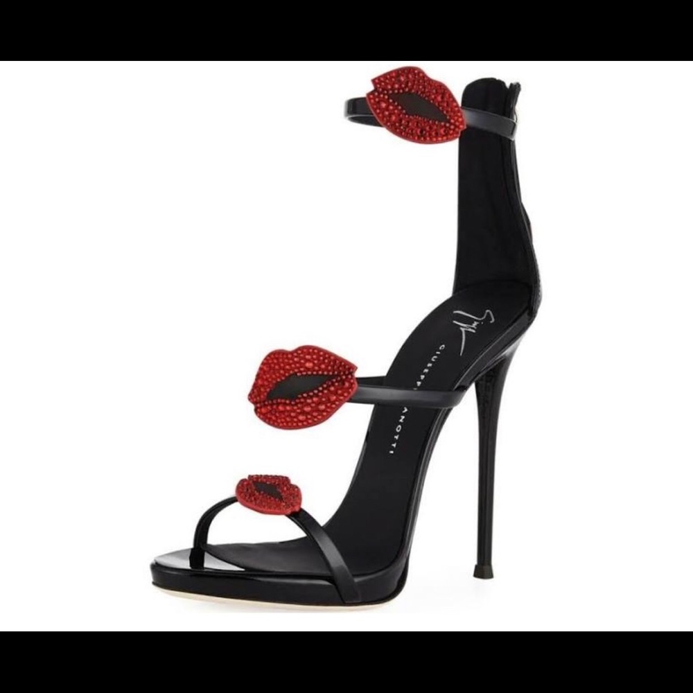 Giuseppe Zanotti harmony bouche lip sandals